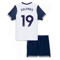 Tottenham Hotspur Dominic Solanke #19 Fußballbekleidung Heimtrikot Kinder 2024-25 Kurzarm (+ kurze hosen)